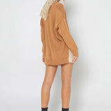 DION CARDIGAN - RUST