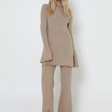 MONSOON KNIT TOP - MOCHA